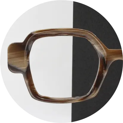 [F04C-6] LABO F04C-Corne marron chocolat
