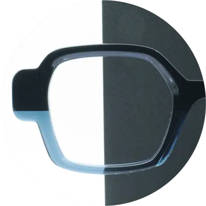 [FH01-6] LABO FH01-Bicolore noir opaque sur gris transparent
