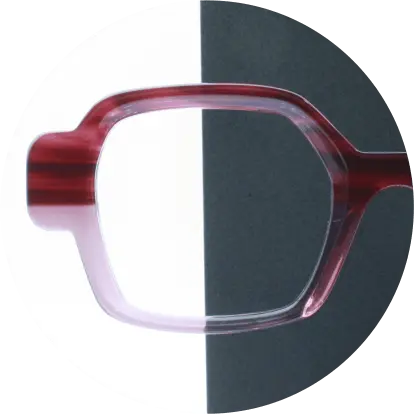 LABO FH06T-Flammé rose sur rose transparent