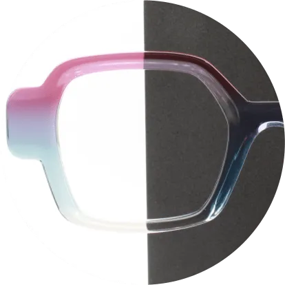 [FTARC03-6] LABO FTarc03-Dégradé transparent rouge, vert et marron